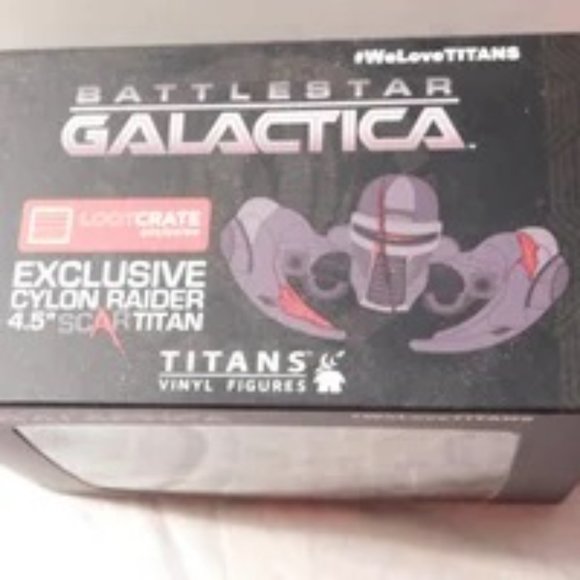 Battlestar Galactica Cyclon Raider Loot Crate Collectible Figure - Picture 4 of 6